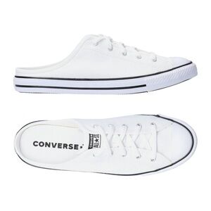 Converse White Chuck Taylor All Star Dainty Mule Slip On Shoes